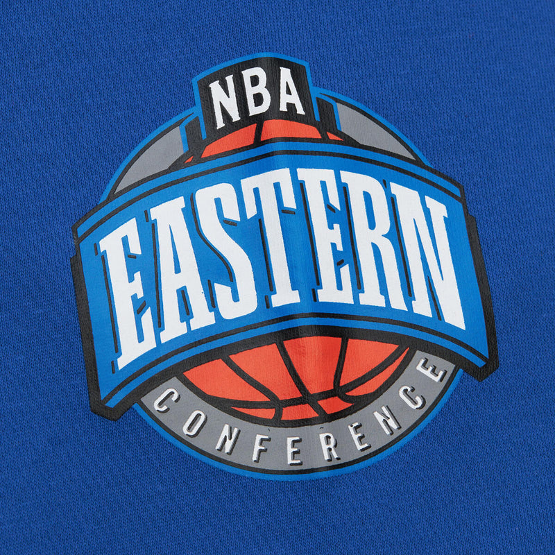 NBA THERE AND BACK FLEECE CREW 76ERS Royal FCPO6338-P76YYPPPROYA - Image 2 NBA THERE AND BACK FLEECE CREW 76ERS Royal FCPO6338-P76YYPPPROYA - Image 2