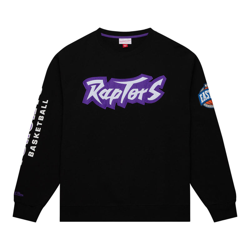 NBA THERE AND BACK FLEECE CREW RAPTORS - Image 1 NBA THERE AND BACK FLEECE CREW RAPTORS - Image 1