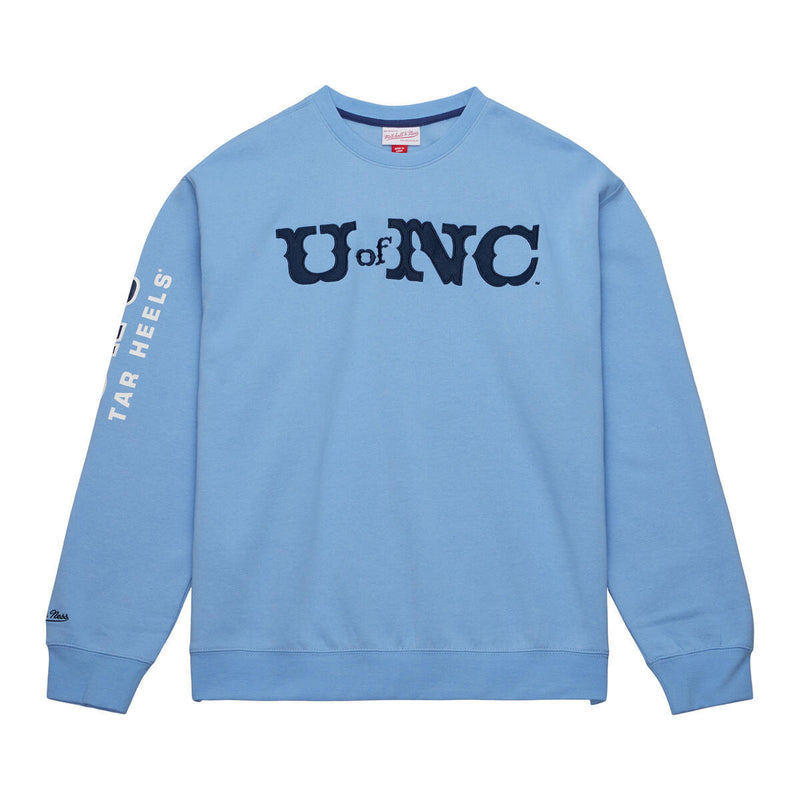 NCAA THERE AND BACK FLEECE CREW NORTH CAROLINA - Image 1 NCAA THERE AND BACK FLEECE CREW NORTH CAROLINA - Image 1