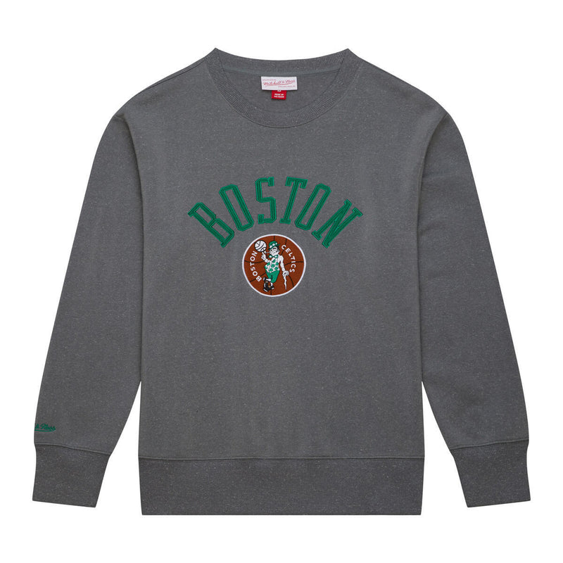 NBA SNOW WASHED FLEECE CREW CELTICS Grey Heather FCPO6658-BCEYYPPPGYHT - Image 1 NBA SNOW WASHED FLEECE CREW CELTICS Grey Heather FCPO6658-BCEYYPPPGYHT - Image 1