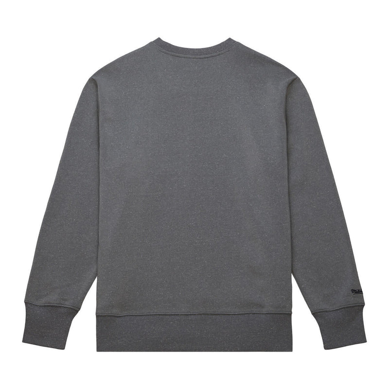 NBA SNOW WASHED FLEECE CREW BULLS Grey Heather FCPO6658-CBUYYPPPGYHT - Image 2 NBA SNOW WASHED FLEECE CREW BULLS Grey Heather FCPO6658-CBUYYPPPGYHT - Image 2