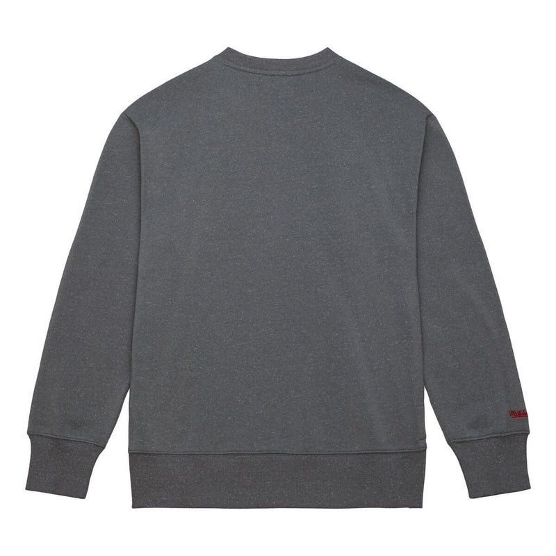 NBA SNOW WASHED FLEECE CREW 76ERS Grey Heather FCPO6658-P76YYPPPGYHT - Image 2 NBA SNOW WASHED FLEECE CREW 76ERS Grey Heather FCPO6658-P76YYPPPGYHT - Image 2