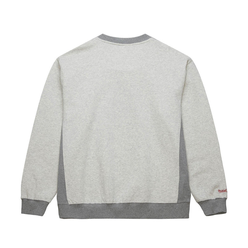 NHL PREMIUM FLEECE CREW CURRENT LOGO BLACKHAWKS Grey Heather FCPO7203-CBHYYPPPGYHT - Image 2 NHL PREMIUM FLEECE CREW CURRENT LOGO BLACKHAWKS Grey Heather FCPO7203-CBHYYPPPGYHT - Image 2