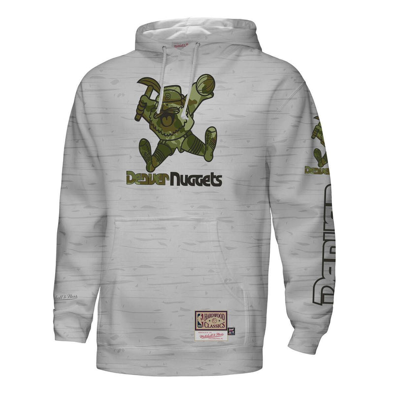 NBA GHOST GREEN CAMO HOODIE NUGGETS Grey Heather FPHD4365-DNUYYPPPGYHT - Image 1 NBA GHOST GREEN CAMO HOODIE NUGGETS Grey Heather FPHD4365-DNUYYPPPGYHT - Image 1