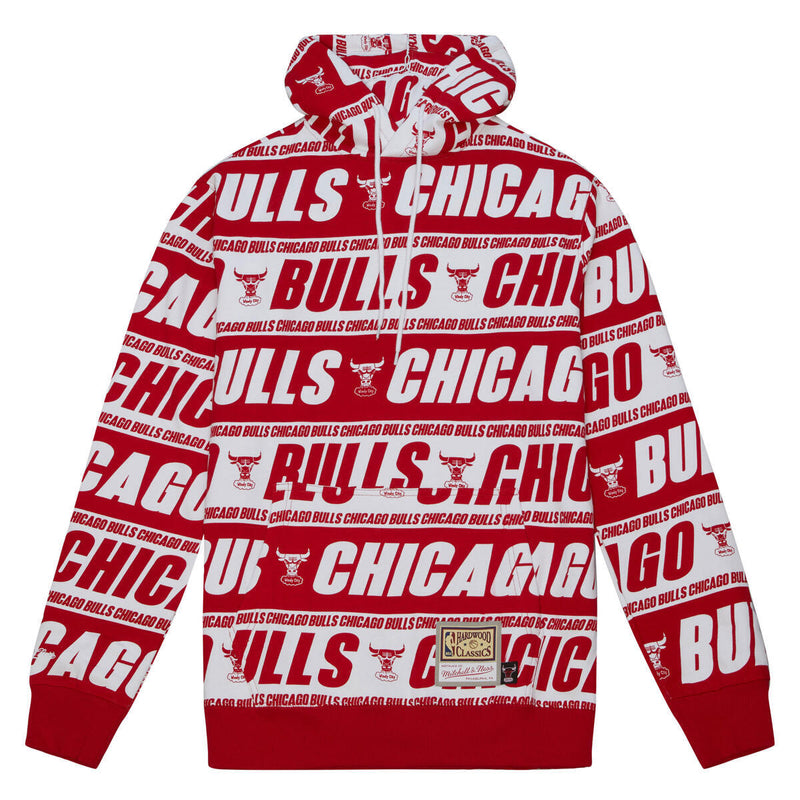NBA TEAMWRAP HOODIE BULLS - Image 1 NBA TEAMWRAP HOODIE BULLS - Image 1