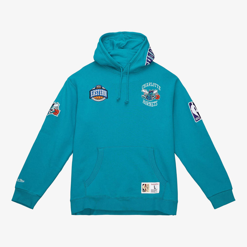 NBA M&N CITY COLLECTION FLEECE HOODIE HORNETS Hornets Blue FPHD4987-CHOYYPPPHRBL - Image 1 NBA M&N CITY COLLECTION FLEECE HOODIE HORNETS Hornets Blue FPHD4987-CHOYYPPPHRBL - Image 1