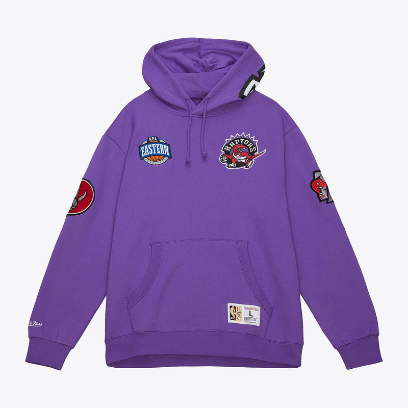 NBA M&N CITY COLLECTION FLEECE HOODIE RAPTORS Raptors Purple FPHD4987-TRAYYPPPRTPR - Image 1 NBA M&N CITY COLLECTION FLEECE HOODIE RAPTORS Raptors Purple FPHD4987-TRAYYPPPRTPR - Image 1