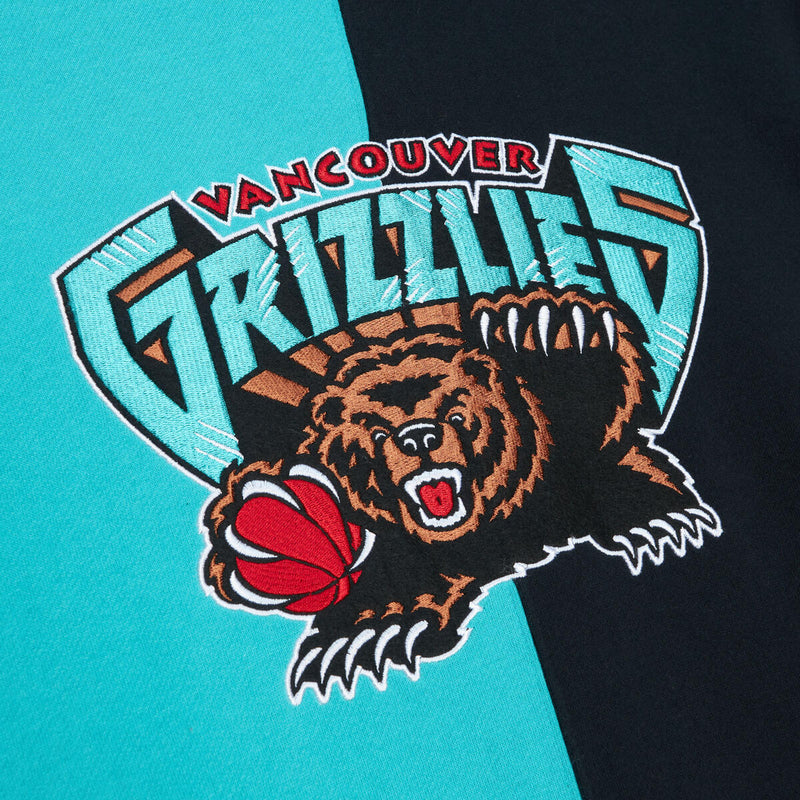 NBA SPLIT COLOR FLEECE HOOD GRIZZLIES Teal-Black FPHD5081-VGRYYPPPTLBK - Image 3 NBA SPLIT COLOR FLEECE HOOD GRIZZLIES Teal-Black FPHD5081-VGRYYPPPTLBK - Image 3