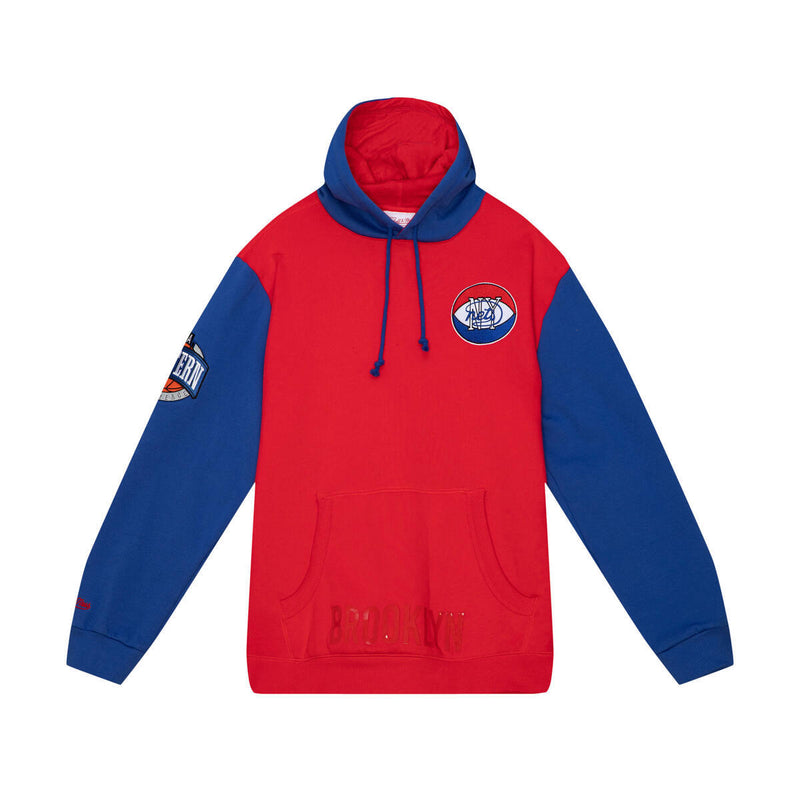 NBA HWC NIGHT FLEECE HOODIE NETS - Image 1 NBA HWC NIGHT FLEECE HOODIE NETS - Image 1