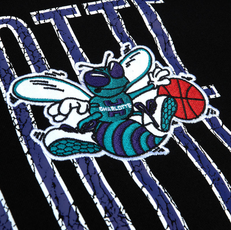NBA TEAM OG FLEECE 2.0 HORNETS Black FPHD5524-CHOYYPPPBLCK - Image 3 NBA TEAM OG FLEECE 2.0 HORNETS Black FPHD5524-CHOYYPPPBLCK - Image 3