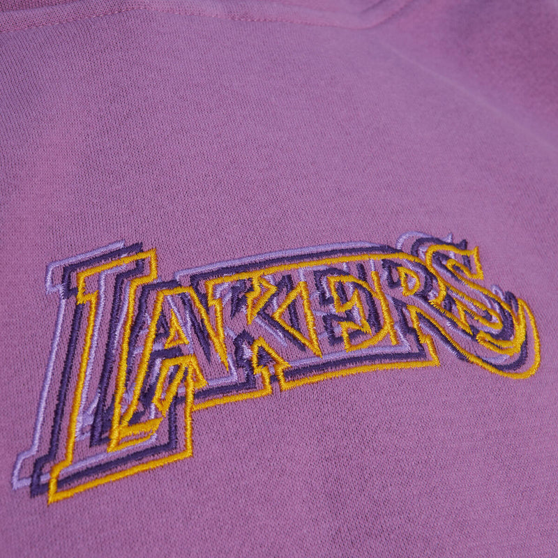 NBA W GOLDEN HOUR GLAZE CROP HOODIE LAKERS - Image 3 NBA W GOLDEN HOUR GLAZE CROP HOODIE LAKERS - Image 3