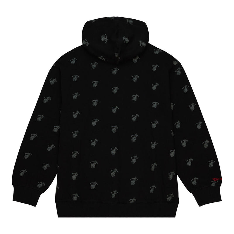 NBA AOP FLEECE HOODIE HEAT Black FPHD5940-MHEYYPPPBLCK - Image 2 NBA AOP FLEECE HOODIE HEAT Black FPHD5940-MHEYYPPPBLCK - Image 2