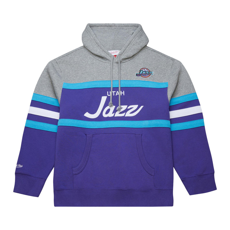 NBA HEAD COACH HOODIE JAZZ - Image 1 NBA HEAD COACH HOODIE JAZZ - Image 1