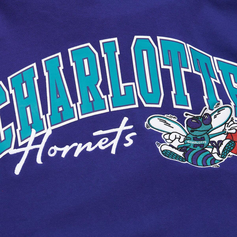 NBA PREMIUM FLEECE HOODIE VINTAGE LOGO HORNETS Hornets Blue FPHD6593-CHOYYPPPHRBL - Image 3 NBA PREMIUM FLEECE HOODIE VINTAGE LOGO HORNETS Hornets Blue FPHD6593-CHOYYPPPHRBL - Image 3