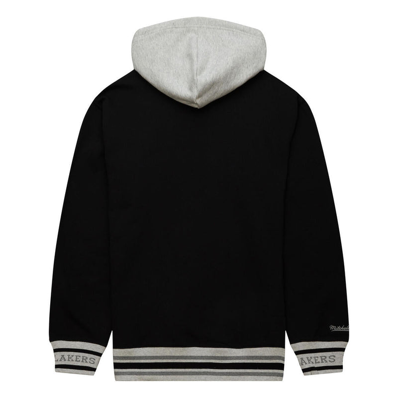 NBA PREMIUM FLEECE HOODIE VINTAGE LOGO LAKERS Black FPHD6593-LALYYPPPBLCK - Image 2 NBA PREMIUM FLEECE HOODIE VINTAGE LOGO LAKERS Black FPHD6593-LALYYPPPBLCK - Image 2