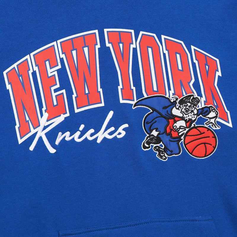 NBA PREMIUM FLEECE HOODIE VINTAGE LOGO KNICKS Royal FPHD6593-NYKYYPPPROYA - Image 3 NBA PREMIUM FLEECE HOODIE VINTAGE LOGO KNICKS Royal FPHD6593-NYKYYPPPROYA - Image 3