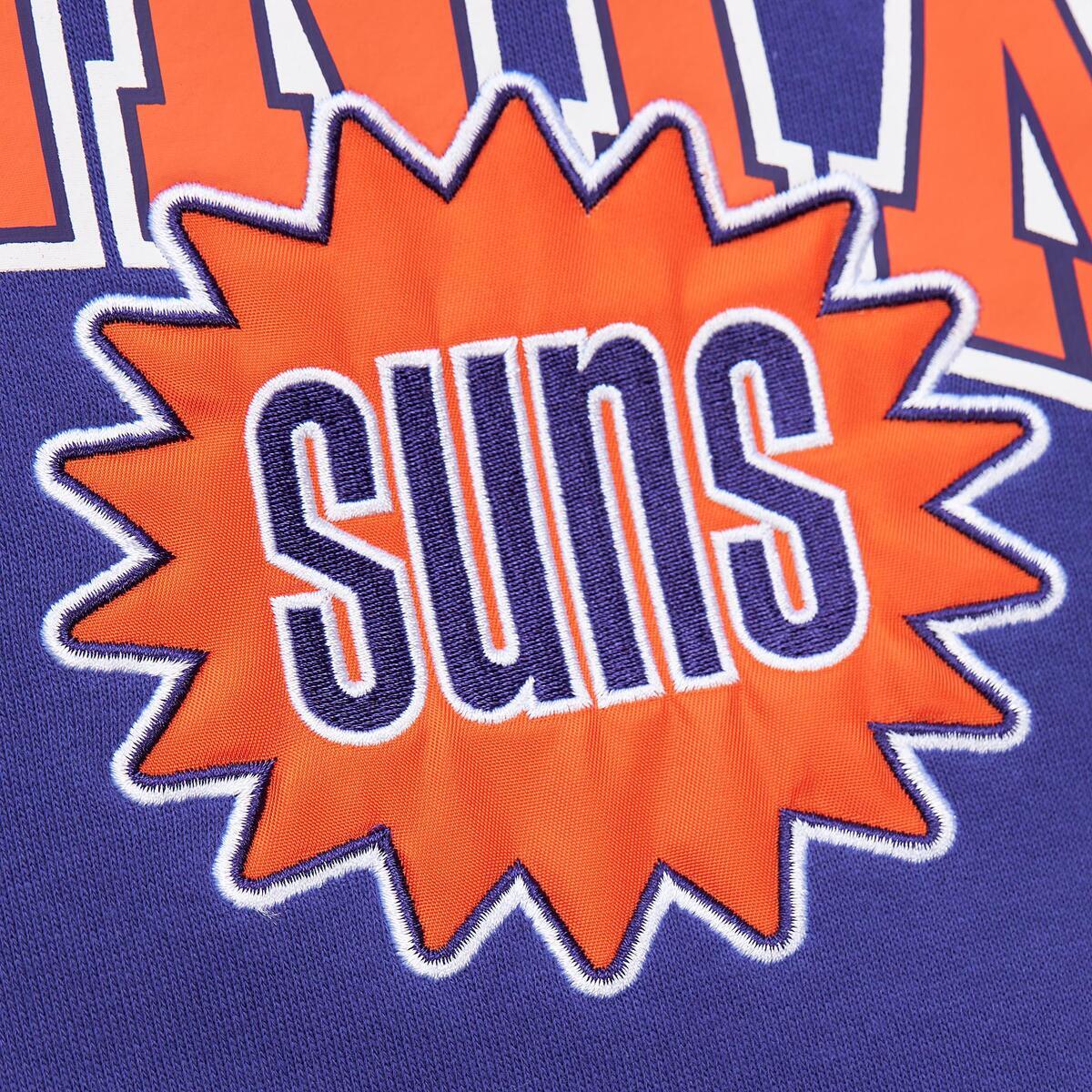 NBA PREMIUM FLEECE HOODIE VINTAGE LOGO SUNS Purple FPHD6593-PSUYYPPPPURP - Image 4