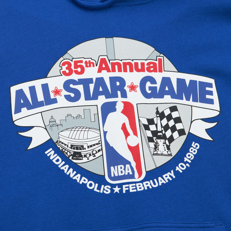 NBA CITY EDITION FLEECE HOODIE ALL-STAR 1985 Royal FPHD6953-ASG85PPPROYA - Image 3 NBA CITY EDITION FLEECE HOODIE ALL-STAR 1985 Royal FPHD6953-ASG85PPPROYA - Image 3
