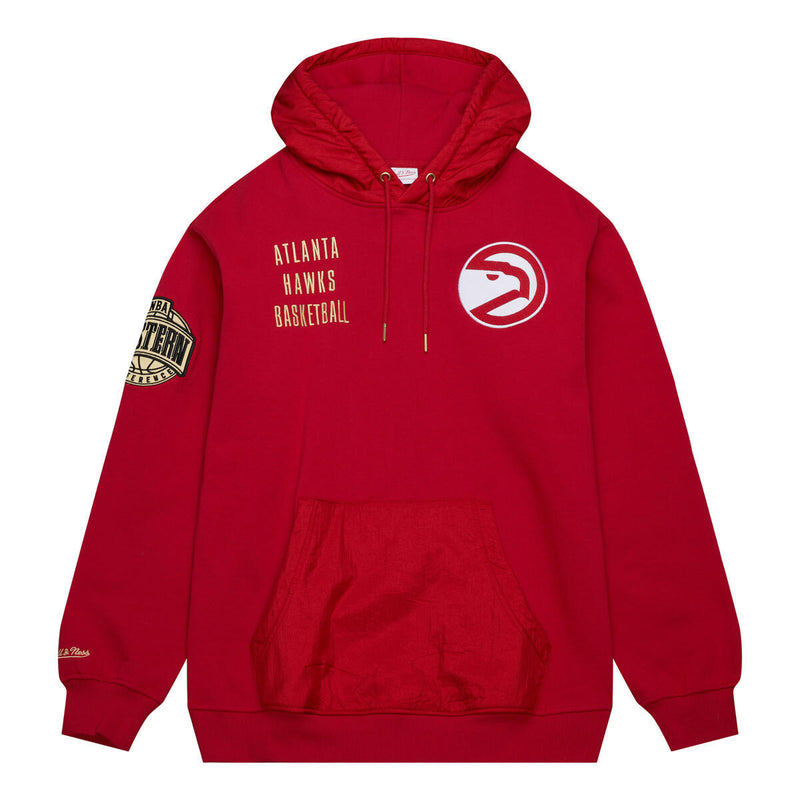 NBA TEAM OG 2.0 FLEECE HOODIE VINTAGE LOGO HAWKS Scarlet FPHD7112-AHAYYPPPSCAR - Image 1 NBA TEAM OG 2.0 FLEECE HOODIE VINTAGE LOGO HAWKS Scarlet FPHD7112-AHAYYPPPSCAR - Image 1