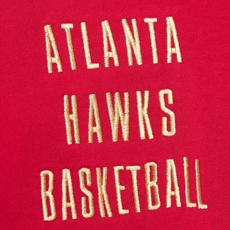 NBA TEAM OG 2.0 FLEECE HOODIE VINTAGE LOGO HAWKS Scarlet FPHD7112-AHAYYPPPSCAR - Image 4 NBA TEAM OG 2.0 FLEECE HOODIE VINTAGE LOGO HAWKS Scarlet FPHD7112-AHAYYPPPSCAR - Image 4