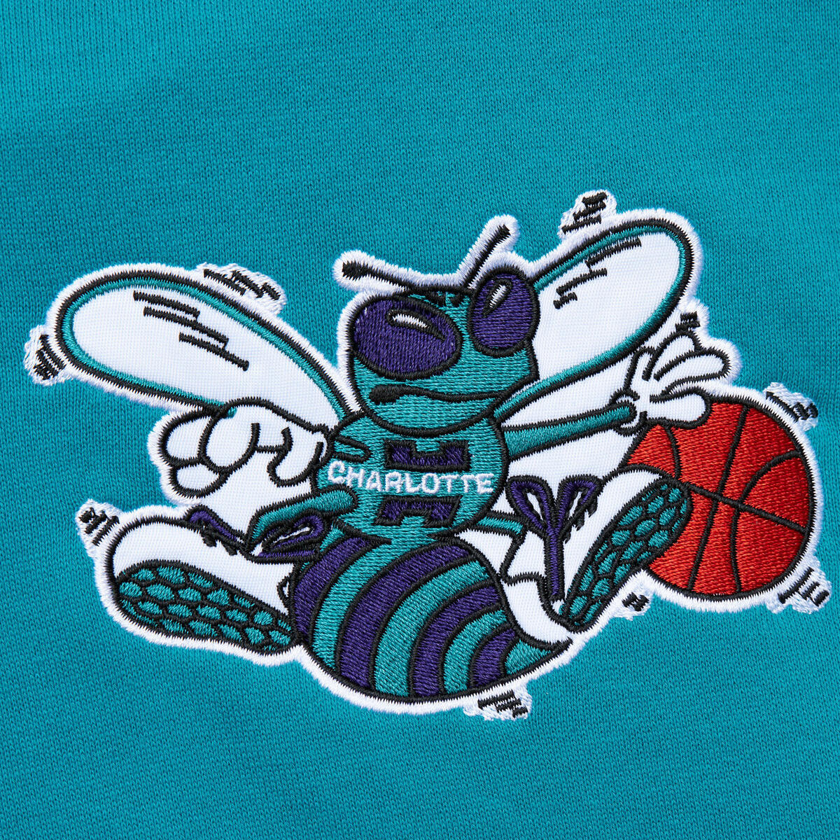 NBA TEAM OG 2.0 FLEECE HOODIE VINTAGE LOGO HORNETS Hornets Blue FPHD7112-CHOYYPPPHRBL - Image 5