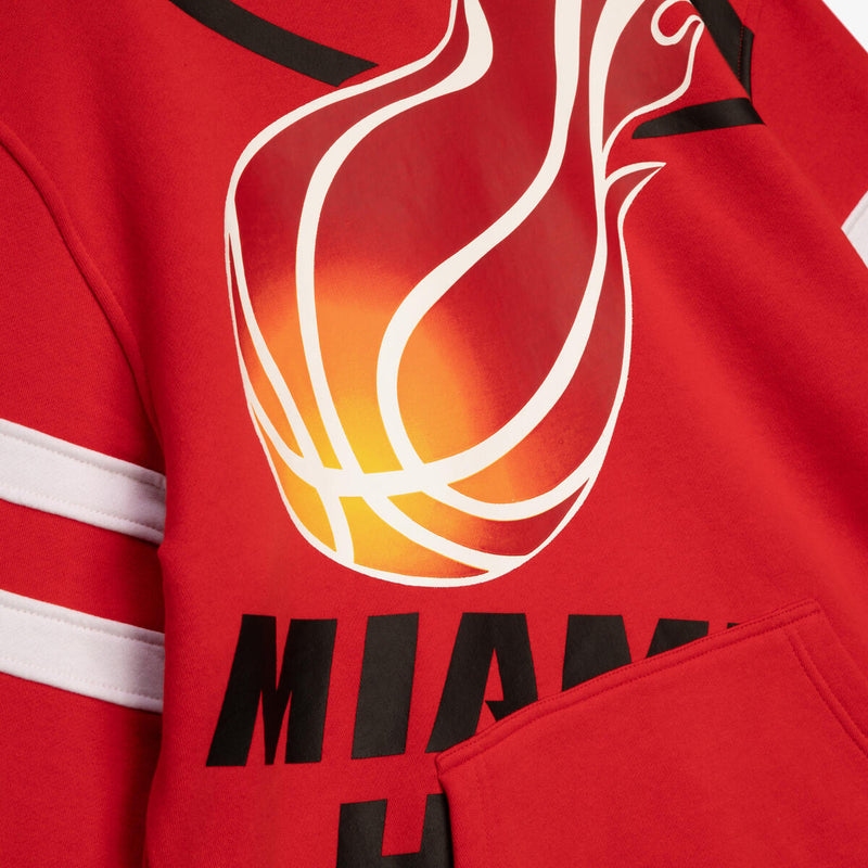 NBA SUBSTANTIAL FLEECE HOODIE HEAT - Image 8 NBA SUBSTANTIAL FLEECE HOODIE HEAT - Image 8