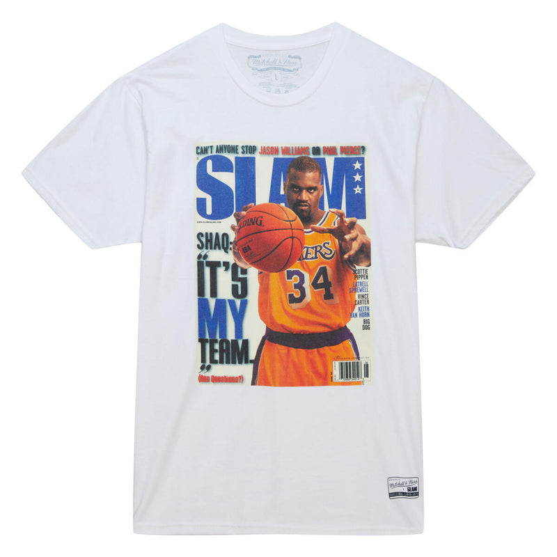 NBA SLAM COVER LAKERS SHAQUILLE O'NEAL - White - Image 1 NBA SLAM COVER LAKERS SHAQUILLE O'NEAL - White - Image 1