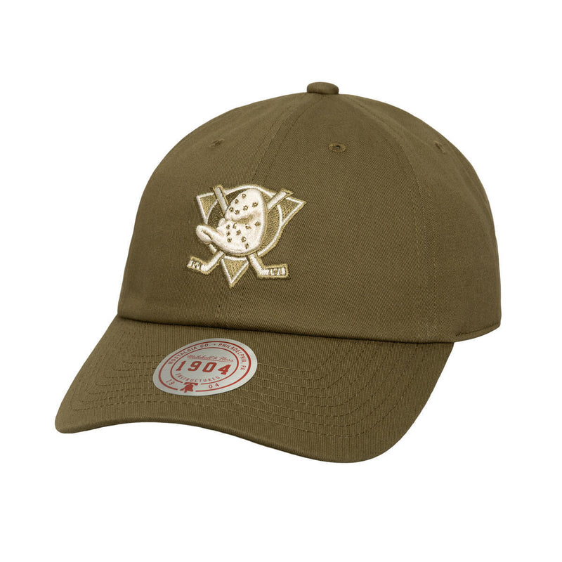 NHL FASHION BASIC STRAPBACK VNTG DUCKS - Olive - Image 1 NHL FASHION BASIC STRAPBACK VNTG DUCKS - Olive - Image 1