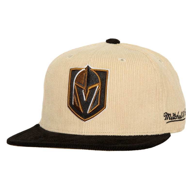 NHL 2 TONE TEAM CORD FITTED KNIGHTS Off White HHSF5987-VGKYYPPPOFWH - Image 1 NHL 2 TONE TEAM CORD FITTED KNIGHTS Off White HHSF5987-VGKYYPPPOFWH - Image 1