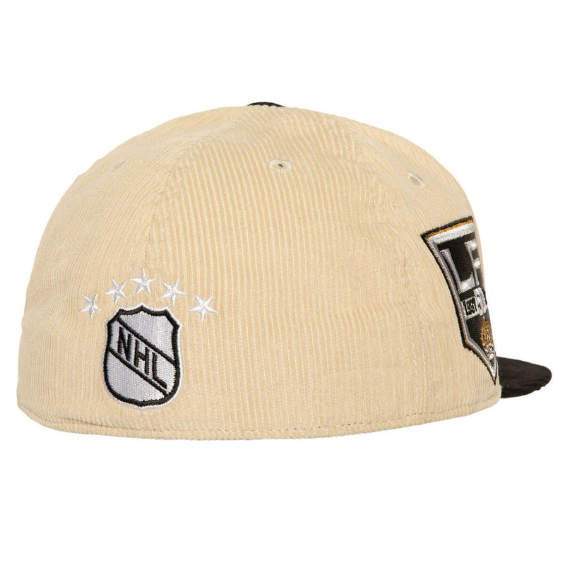 NHL 2 TONE TEAM CORD FITTED VNTG KINGS Off White HHSF5988-LAKYYPPPOFWH - Image 2 NHL 2 TONE TEAM CORD FITTED VNTG KINGS Off White HHSF5988-LAKYYPPPOFWH - Image 2