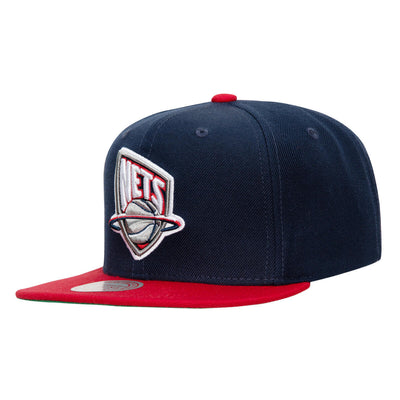 NBA TEAM 2 TONE 2.0 SNAPBACK HWC NETS - Navy-Red - Image 1
