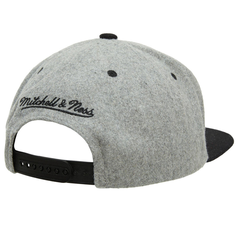 BRANDED MELTON PATCH SNAPBACK Grey HHSS5034-MNNYYPPPGREY - Image 2 BRANDED MELTON PATCH SNAPBACK Grey HHSS5034-MNNYYPPPGREY - Image 2