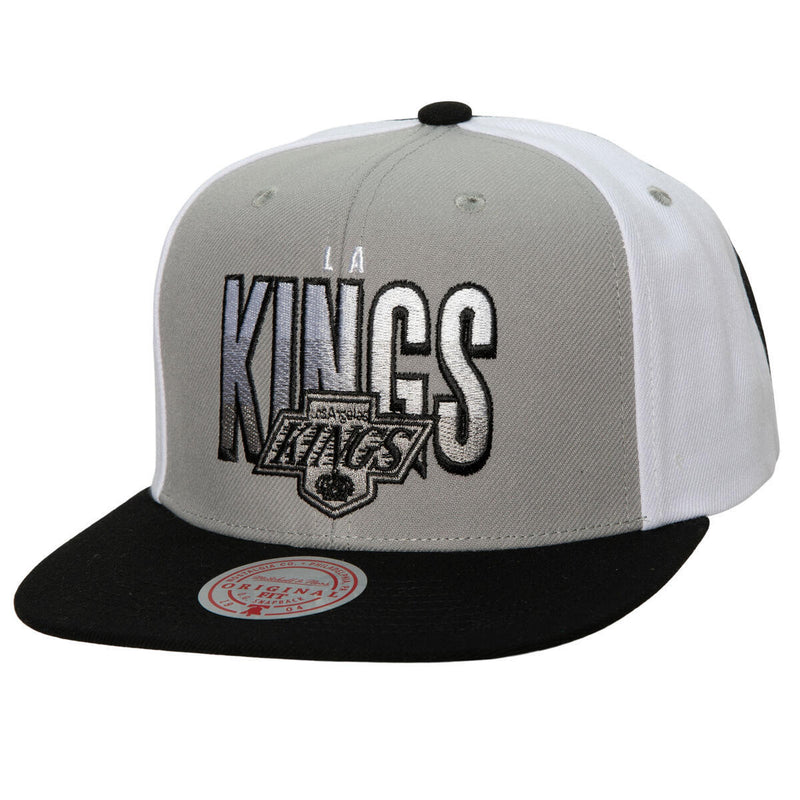 NHL BILLBOARD 2 SNAPBACK VNTG KINGS Grey-Black HHSS5729-LAKYYPPPGYBK - Image 1 NHL BILLBOARD 2 SNAPBACK VNTG KINGS Grey-Black HHSS5729-LAKYYPPPGYBK - Image 1