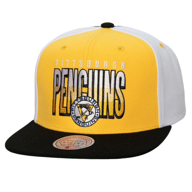 NHL BILLBOARD 2 SNAPBACK VNTG PENGUINS Yellow-Black HHSS5729-PPEYYPPPYLBK - Image 1 NHL BILLBOARD 2 SNAPBACK VNTG PENGUINS Yellow-Black HHSS5729-PPEYYPPPYLBK - Image 1