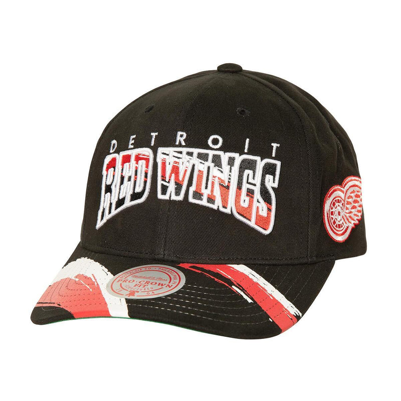 NHL BRUSHED PAST YA PRO SNAPBACK VNTG RED WINGS Black HHSS5995-DRWYYPPPBLCK - Image 1 NHL BRUSHED PAST YA PRO SNAPBACK VNTG RED WINGS Black HHSS5995-DRWYYPPPBLCK - Image 1