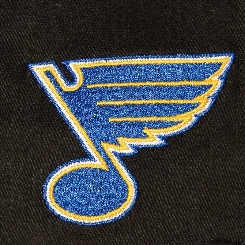 NHL BRUSHED PAST YA PRO SNAPBACK VNTG BLUES Black HHSS5995-SLUYYPPPBLCK - Image 3 NHL BRUSHED PAST YA PRO SNAPBACK VNTG BLUES Black HHSS5995-SLUYYPPPBLCK - Image 3