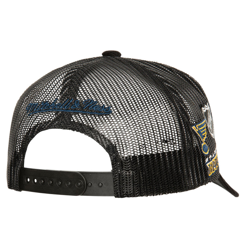 NHL TIMES UP TRUCKER VNTG BLUES Black HHSS6006-SLUYYPPPBLCK - Image 2 NHL TIMES UP TRUCKER VNTG BLUES Black HHSS6006-SLUYYPPPBLCK - Image 2