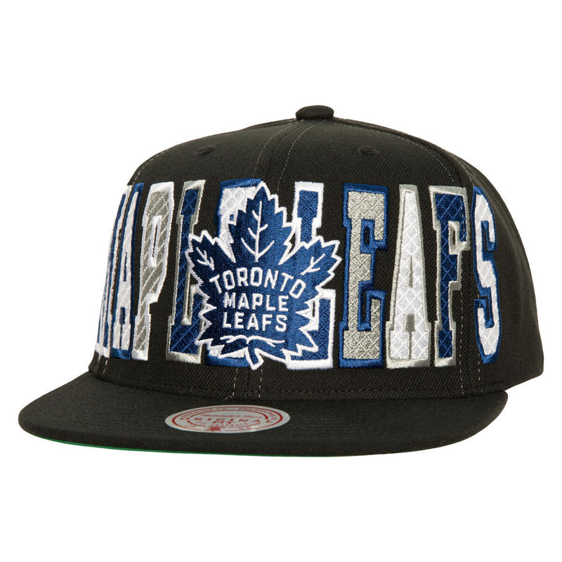 NHL VARSITY BUST SNAPBACK MAPLE LEAFS Black HHSS6463-TMLYYPPPBLCK - Image 1 NHL VARSITY BUST SNAPBACK MAPLE LEAFS Black HHSS6463-TMLYYPPPBLCK - Image 1