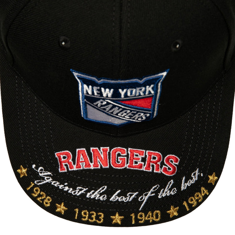 NHL AGAINST THE BEST PRO SNAPBACK VNTG RANGERS Black HHSS6565-NYAYYPPPBLCK - Image 3 NHL AGAINST THE BEST PRO SNAPBACK VNTG RANGERS Black HHSS6565-NYAYYPPPBLCK - Image 3