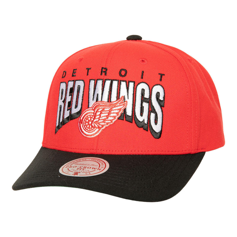 NHL BOOM TEXT PRO SNAPBACK VNTG RED WINGS Red HHSS6643-DRWYYPPPRED1 - Image 3 NHL BOOM TEXT PRO SNAPBACK VNTG RED WINGS Red HHSS6643-DRWYYPPPRED1 - Image 3