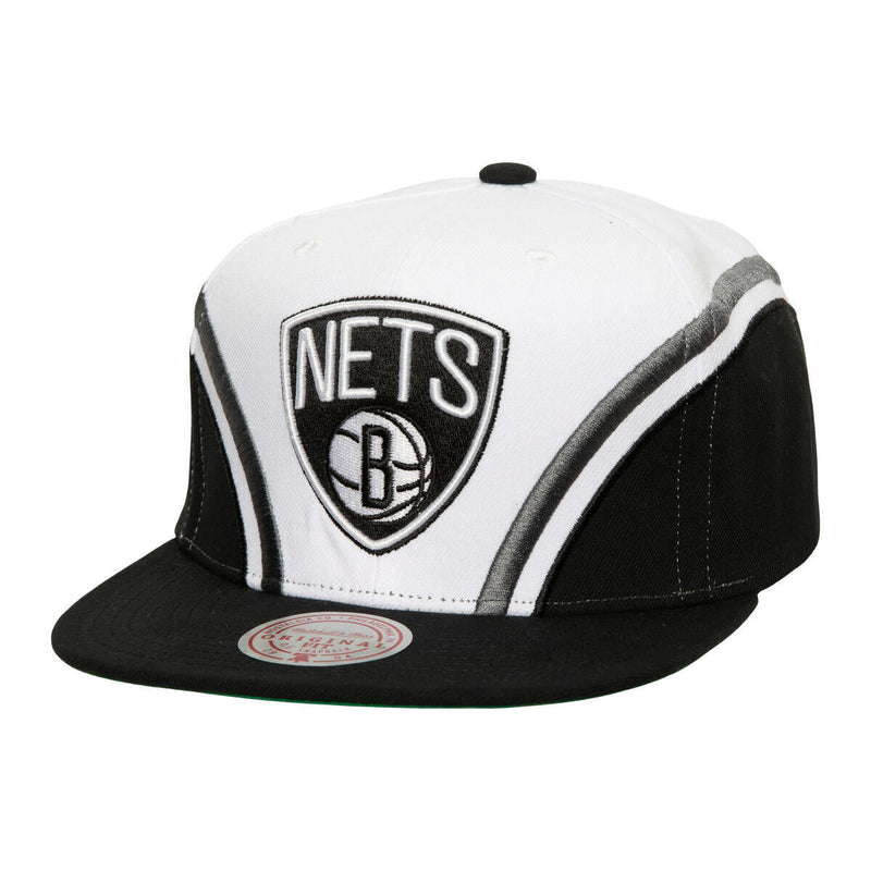 NBA OVERHEAD SNAPBACK NETS White HHSS6975-BNEYYPPPWHIT - Image 1 NBA OVERHEAD SNAPBACK NETS White HHSS6975-BNEYYPPPWHIT - Image 1