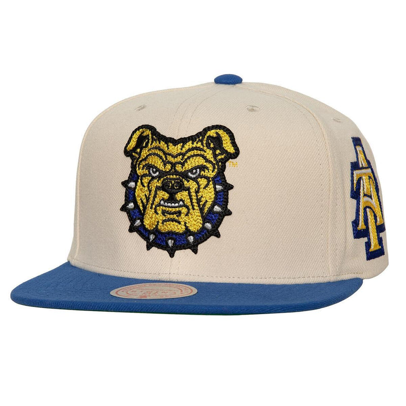 NCAA CHAINSTITCH HOOK LOGO SNAPBACK NORTH CAROLINA A&T - Image 1 NCAA CHAINSTITCH HOOK LOGO SNAPBACK NORTH CAROLINA A&T - Image 1