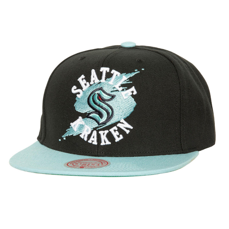 NHL CIRCLE SPLASH SNAPBACK KRAKEN Black HHSS7229-SKRYYPPPBLCK - Image 1 NHL CIRCLE SPLASH SNAPBACK KRAKEN Black HHSS7229-SKRYYPPPBLCK - Image 1