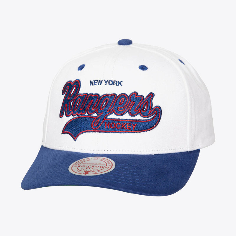 NHL TAIL SWEEP PRO SNAPBACK VNTG RANGERS White HHSS7285-NYAYYPPPWHIT - Image 1 NHL TAIL SWEEP PRO SNAPBACK VNTG RANGERS White HHSS7285-NYAYYPPPWHIT - Image 1