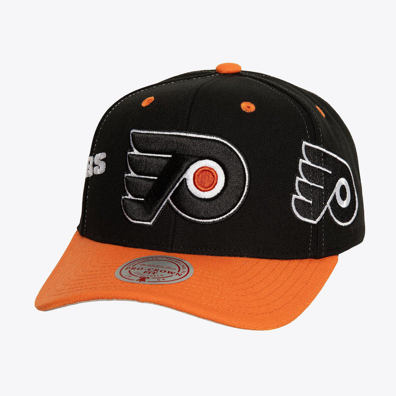 NHL OVERBITE PRO SNAPBACK VNTG FLYERS Black HHSS7312-PFLYYPPPBLCK - Image 1 NHL OVERBITE PRO SNAPBACK VNTG FLYERS Black HHSS7312-PFLYYPPPBLCK - Image 1