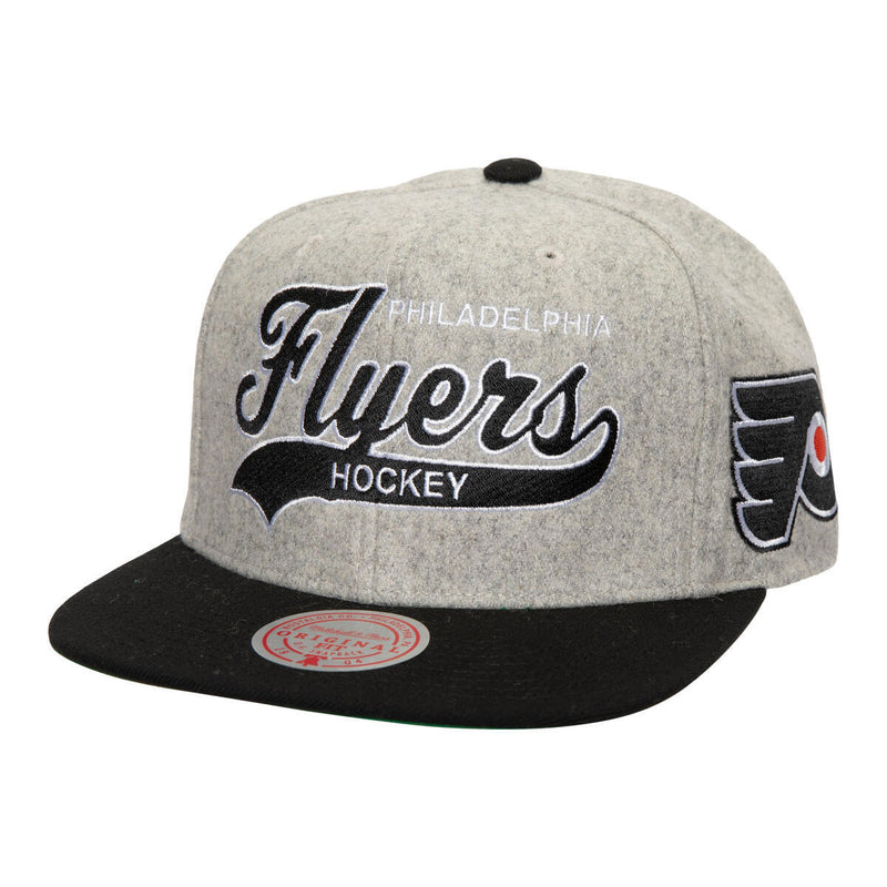 NHL TAILSWEEP 2.0 MELTON SNAPBACK FLYERS Grey HHSS7432-PFLYYPPPGREY - Image 1 NHL TAILSWEEP 2.0 MELTON SNAPBACK FLYERS Grey HHSS7432-PFLYYPPPGREY - Image 1