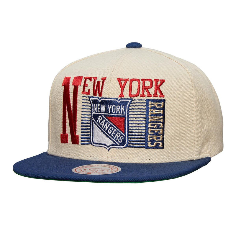 NHL SPEED ZONE SNAPBACK VNTG RANGERS Off White HHSS7560-NYAYYPPPOFWH - Image 1 NHL SPEED ZONE SNAPBACK VNTG RANGERS Off White HHSS7560-NYAYYPPPOFWH - Image 1