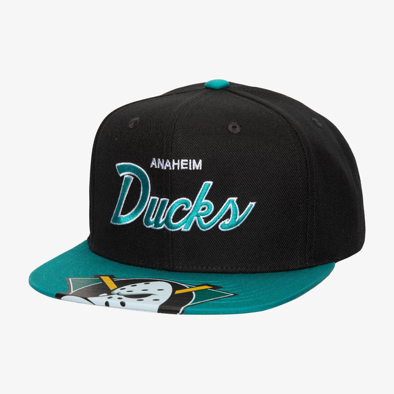NHL BIG MOUTH SNAPBACK VNTG DUCKS Black HHSS7565-ADUYYPPPBLCK - Image 1 NHL BIG MOUTH SNAPBACK VNTG DUCKS Black HHSS7565-ADUYYPPPBLCK - Image 1