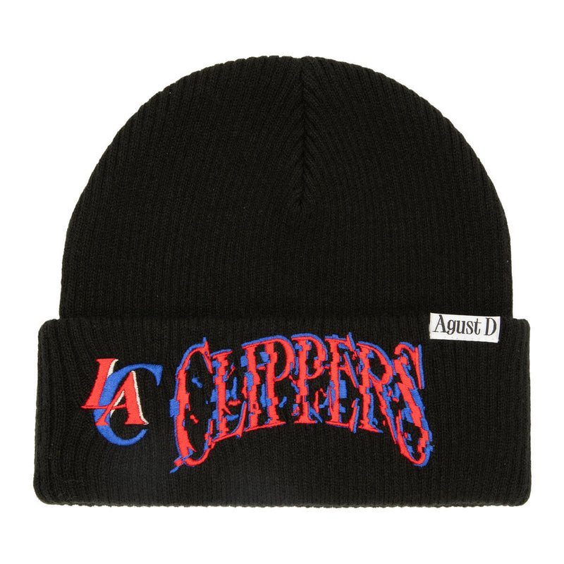 NBA SUGA GLITCH CUFF KNIT CLIPPERS Black HK2073-LACBLCK - Image 1 NBA SUGA GLITCH CUFF KNIT CLIPPERS Black HK2073-LACBLCK - Image 1