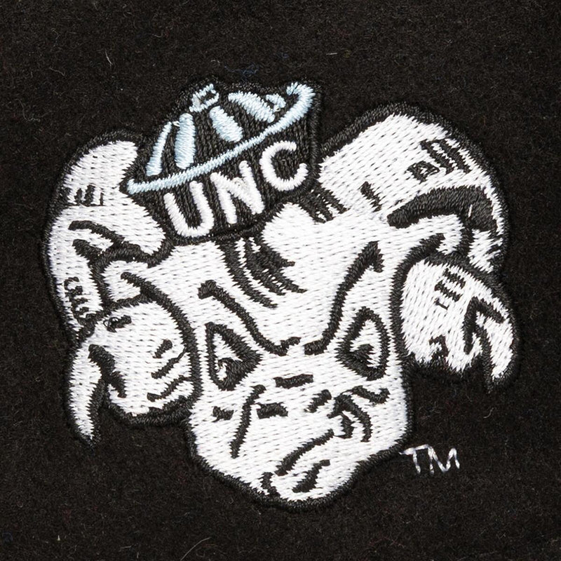NCAA KICKING WOOL PRO STRAPBACK V NORTH CAROLINA Black HP10349-UNCBLCK - Image 3 NCAA KICKING WOOL PRO STRAPBACK V NORTH CAROLINA Black HP10349-UNCBLCK - Image 3
